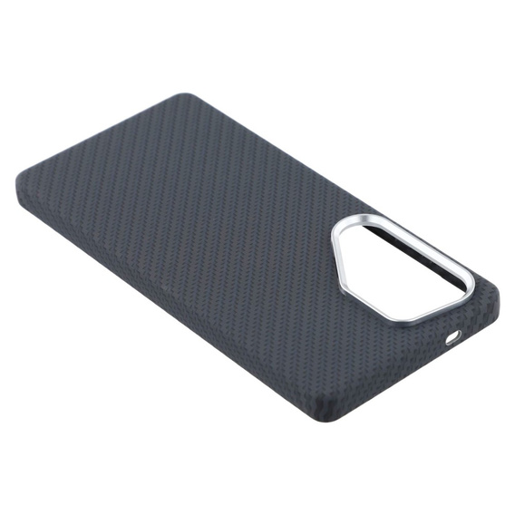 Pouzdro pro Samsung Galaxy S25 Ultra, Carbon Fiber MagSafe, černé