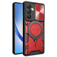 Pancéřové pouzdro pro Samsung Galaxy A54 5G, CamShield Slide, červené