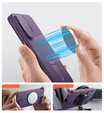 Pouzdro pro Samsung Galaxy S25, Suritch Shockproof, pro MagSafe, fialové
