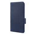 Klopové pouzdro pro Motorola Moto G72, Wallet Thin Magnet, námořnicky modré