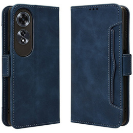 Klopové pouzdro pro Oppo A60, Card Slot, námořnicky modré