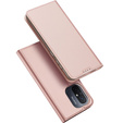 Pouzdro Dux Ducis pro Xiaomi Redmi 12C, Skinpro, růžové rose gold