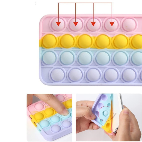Pouzdro Push Bubble Pop It pro iPhone XS MAX