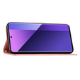 Klopové pouzdro pro Xiaomi Redmi Note 13 Pro+, Butterfly, růžové rose gold