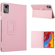 Pouzdro pro Lenovo Tab M11, bi-fold, s klopou, růžové