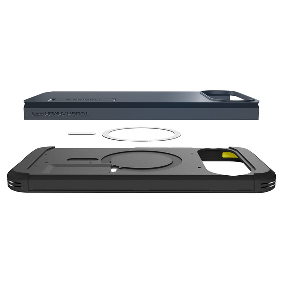 Pouzdro Spigen Tough Armor MagSafe pro Google Pixel 10 Pro XL, Metal Slate
