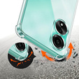 Pouzdro pro Oppo A78 4G, Dropproof, průhledné