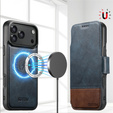 Flipové pouzdro 2 v 1 pro iPhone 17 Pro Max, SUTENI, pro MagSafe, modré