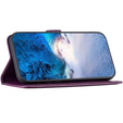 Klopové pouzdro pro Samsung Galaxy A55 5G,BINFEN Wallet, fialové