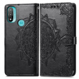 Klopové pouzdro pro Motorola Moto G31 / G41, Mandala, černé