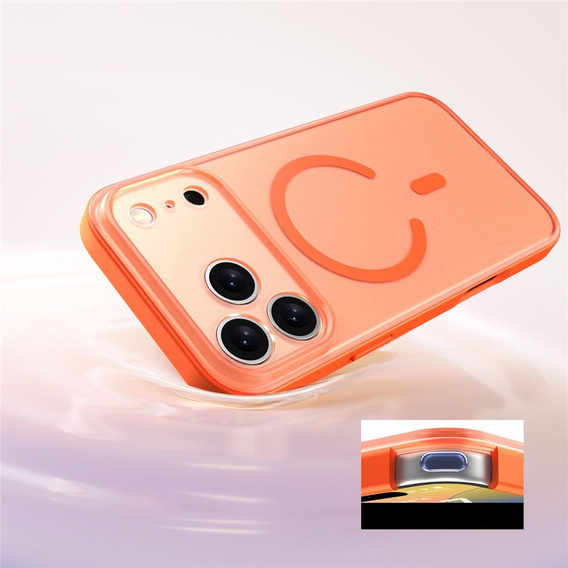 Matné pouzdro pro iPhone 17 Pro Max, pro MagSafe, s ochranou fotoaparátu