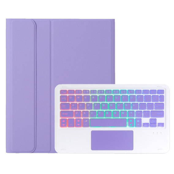 Pouzdro s podsvícenou klávesnicí Bluetooth a touchpadem pro Samsung Galaxy Tab A11+