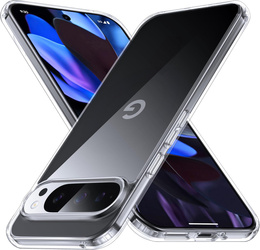 Pouzdro pro Google Pixel 9 / Google Pixel 9 Pro, Fusion Hybrid, průhledné