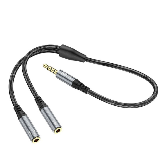 Hoco UPA21 Audio kabel AUX 2v1 – rozbočovač Jack 3,5 mm