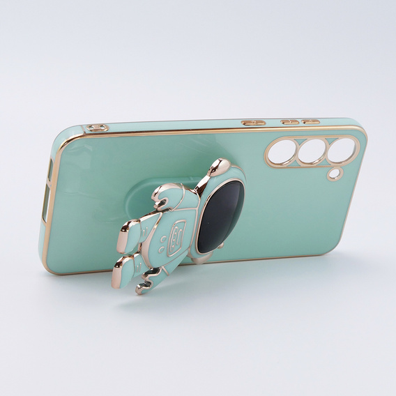 Pouzdro pro Samsung Galaxy S23 Plus, Astronaut, zelené