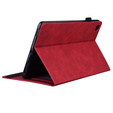 Pouzdro pro Lenovo Tab M11, Classic, s prostorem pro stylus, červené