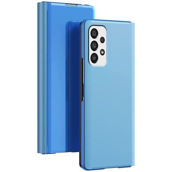 Pouzdro pro Samsung Galaxy A33 5G, Clear View, modré