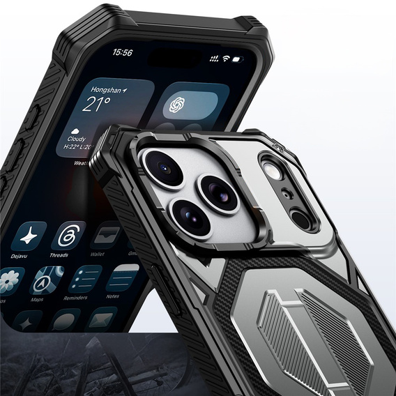 Ochranné pouzdro s podstavcem kompatibilní s MagSafe pro iPhone 17 Pro