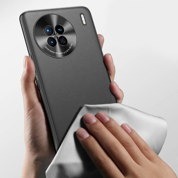 Kožené pouzdro pro Vivo X90 Pro 5G, leather hybrid, černé