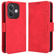 Klopové pouzdro pro Oppo A40 / Oppo A40m, Card Slot, červené