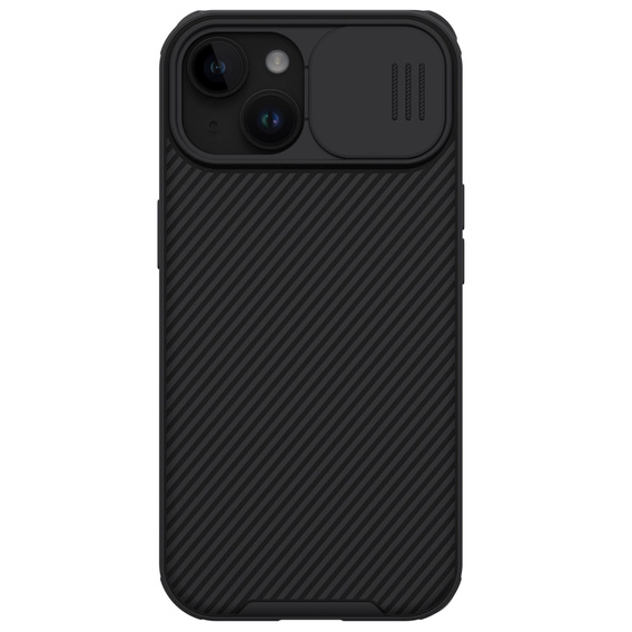 Pancéřové pouzdro Nillkin pro iPhone 15 Plus, CamShield Pro, černé