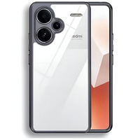 Pouzdro pro Xiaomi Redmi Note 13 Pro+, Fusion Hybrid, s ochranou fotoaparátu, transparentní / černé