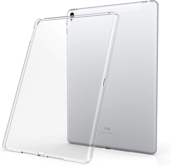Pouzdro pro iPad 10.2" 2021/2020/2019 (9/8/7 gen.), silikonové, průhledné