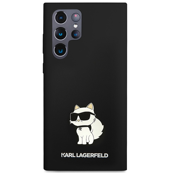 Karl Lagerfeld Silicone Choupette pro Samsung Galaxy S24 Ultra