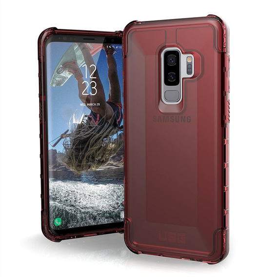 Pouzdro Urban Armor Gear pro Samsung Galaxy S9+ Plus, Plyo, červené