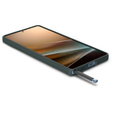 Pouzdro Spigen pro Samsung Galaxy S25 Ultra, Thin Fit Mag, zelené + 9H tvrzené sklo