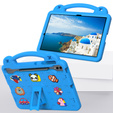 Dětské pouzdro pro Samsung Galaxy Tab S10+ Plus, Cute Patterns, se stojánkem, modré