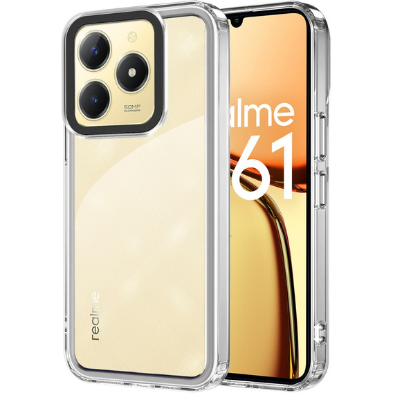 Pouzdro pro Realme C61, Fusion Hybrid, průhledné