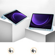Pouzdro pro Samsung Galaxy Tab S10 Lite / S10 FE / S9 FE, Smartcase s prostorem pro stylus, modré