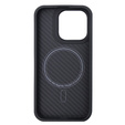 Pouzdro pro iPhone 15 Pro Max, Aramid Fiber Cover, černé