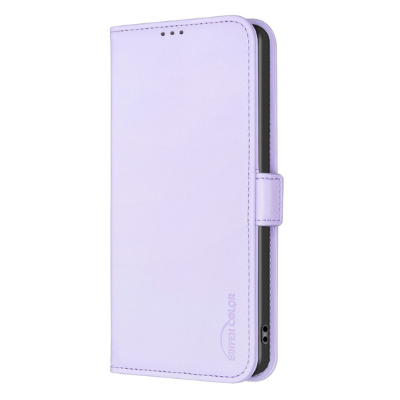 Klopové pouzdro pro Xiaomi Redmi Note 13 5G, BINFEN Wallet, fialové