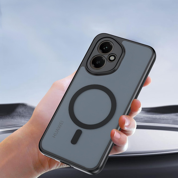 Pouzdro pro Honor 400 5G, pro MagSafe, ERBORD Matt Case, černý