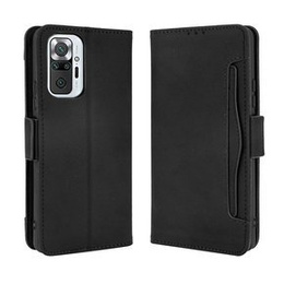 Klopové pouzdro pro Xiaomi Redmi Note 10 Pro, Card Slot, černé