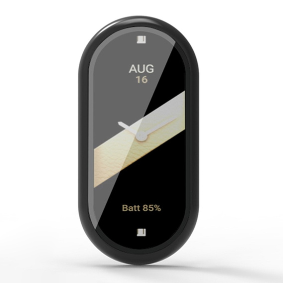 Pouzdro 2v1 + tvrzené sklo pro Xiaomi Smart Band 10 / 9 / 8, černé