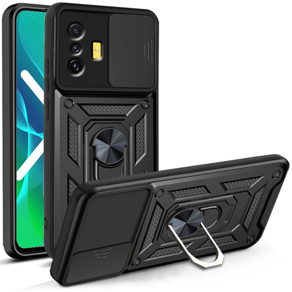 Pouzdro pro Xiaomi Poco F4 GT, CamShield Slide, černé