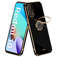 Pouzdro pro Xiaomi Redmi 10, Electro Ring, černé