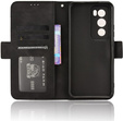 Klopové pouzdro pro Oppo Reno 12 Pro, Card Slot, černé