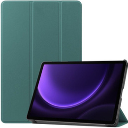 Pouzdro pro Samsung Galaxy Tab S9 FE, trojité, zelené