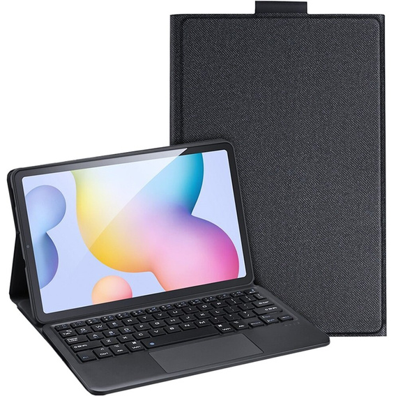 Pouzdro + klávesnice Samsung Galaxy Tab S6 Lite P610/P615 2020, S6 Lite 2022 10.4, Dux Ducis Magnetic, černé