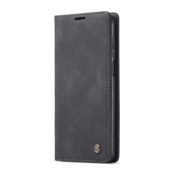 Pouzdro CASEME pro Xiaomi do Redmi Note 9s / 9 Pro, Leather Wallet Case, černé
