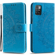 Klopové pouzdro pro Xiaomi Redmi 10, Mandala, modré
