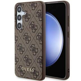 Pouzdro GUESS pro Samsung Galaxy A55, 4G Charms Collection Hardcase, hnědé