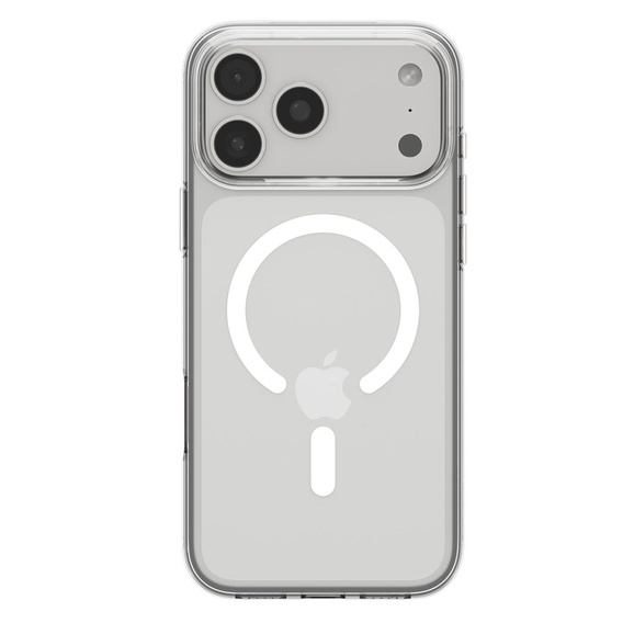 Spigen pouzdro pro iPhone 17 Pro, Liquid Crystal MagSafe, čiré/bílé