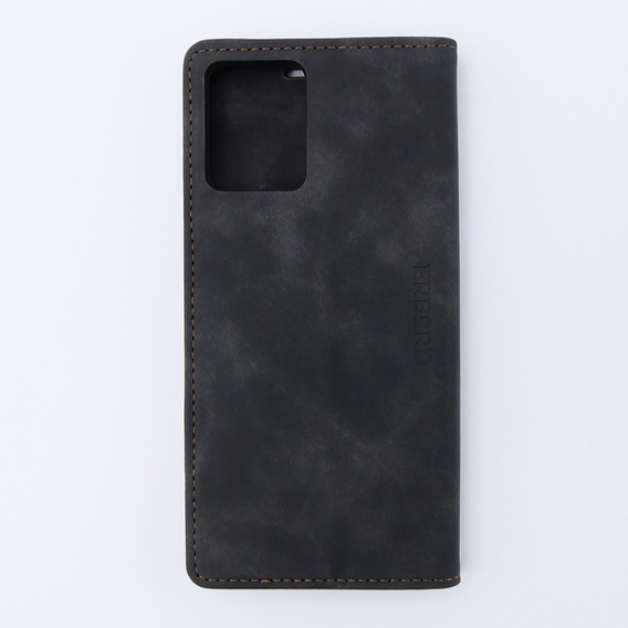 Pouzdro pro Motorola Moto G53, ERBORD Vintage peněženka s klopou, černé