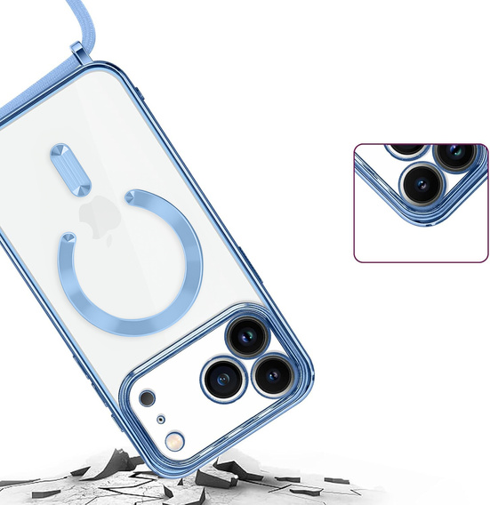 Pouzdro Electro MagSafe + šňůrka na krk pro iPhone 17 Pro Max