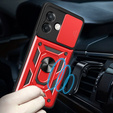 Pouzdro pro Oppo A40 / Oppo A40m, CamShield Slide, červené